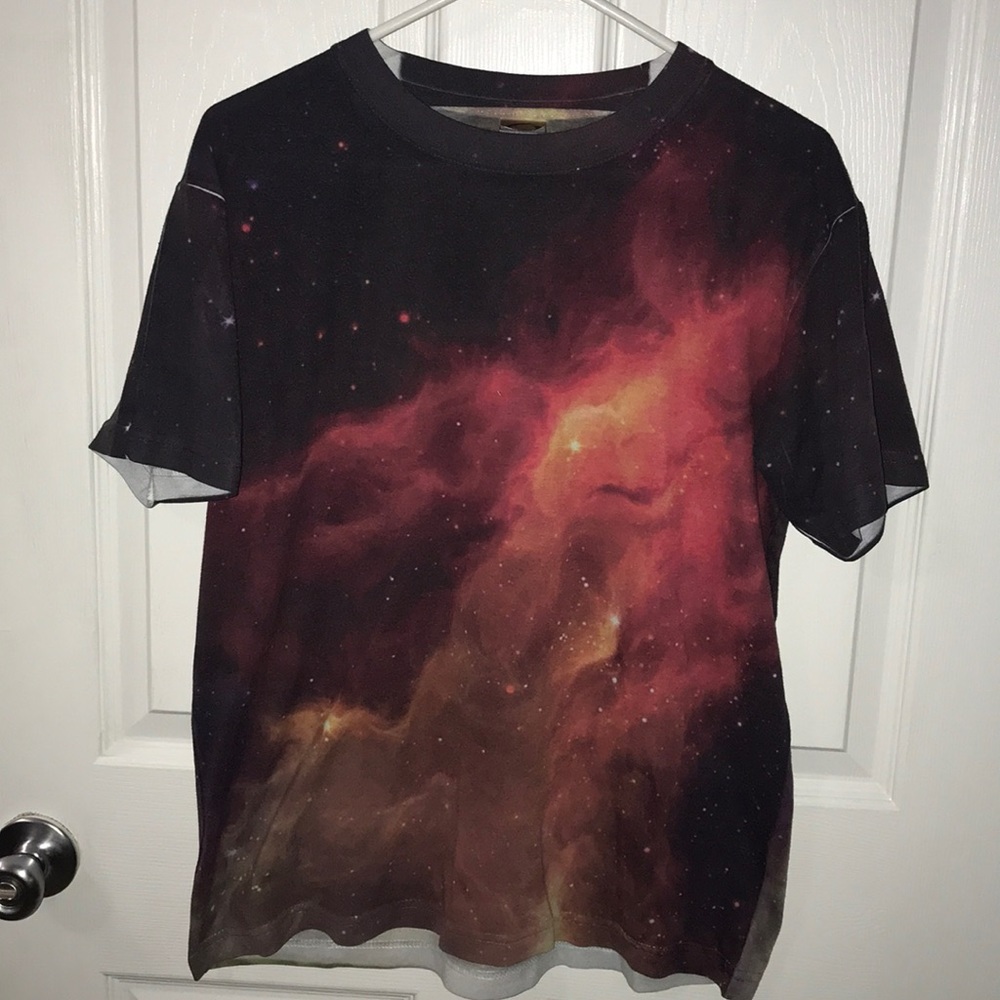 Beloved Shirts All Over Galaxy Print Tee